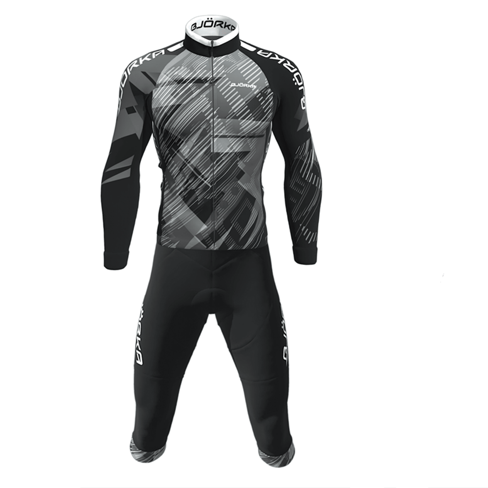 Cycling Bib Shorts - Wiosna/jesień Bjorka jazda na rowerze z
