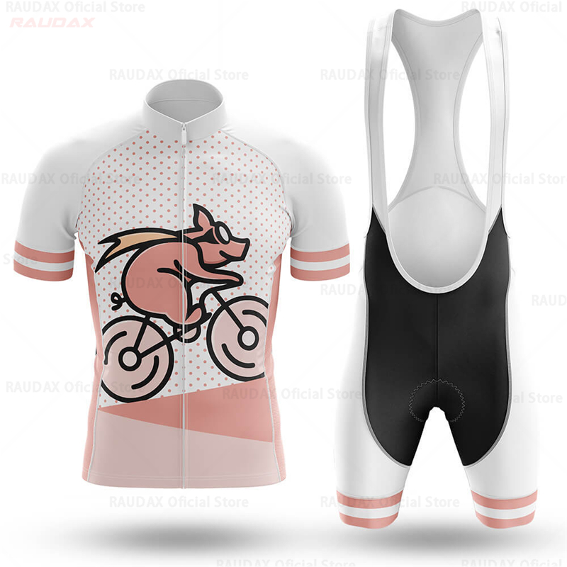 Cycling Gear For Sale - Męski zestaw kolarski z zabawnym motywem