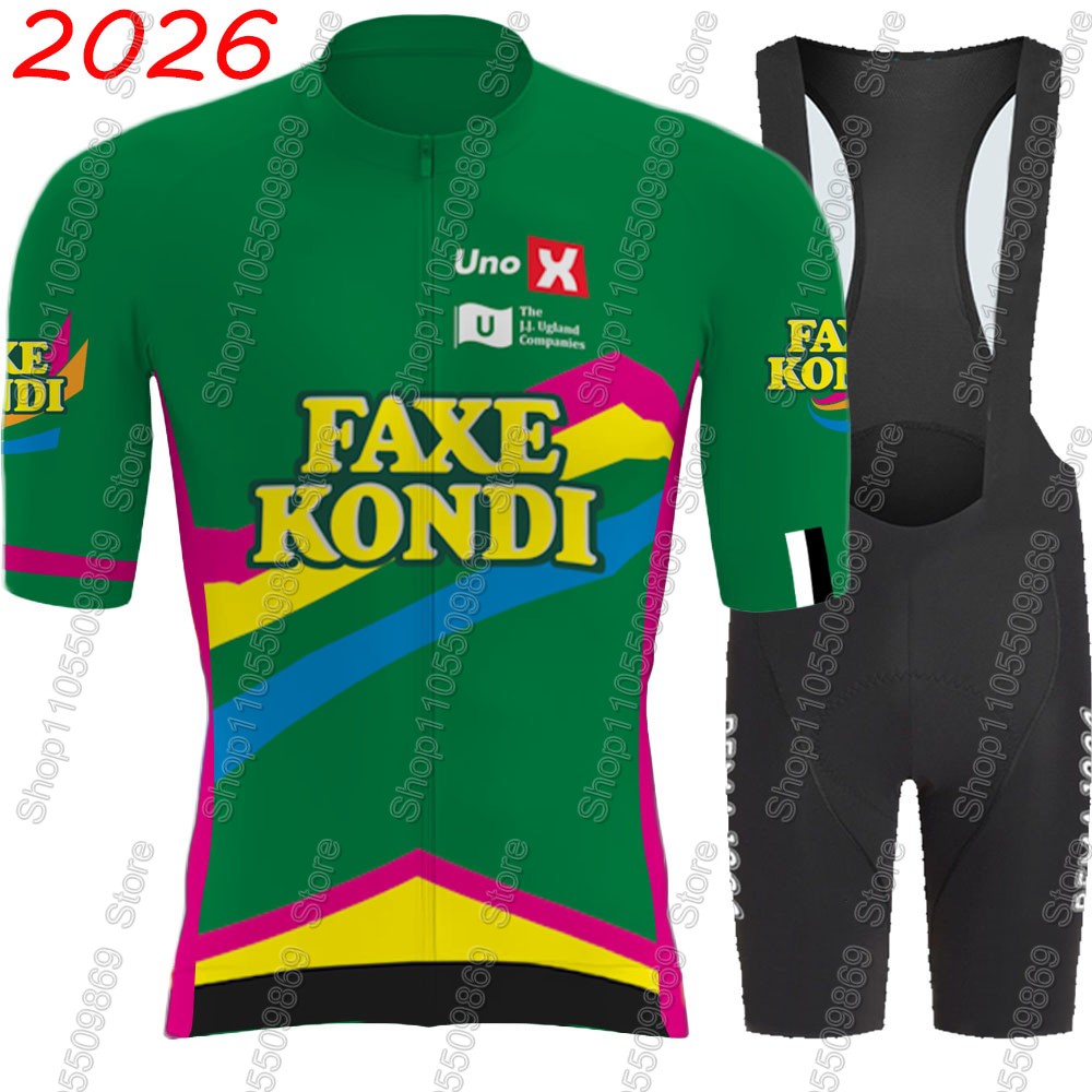 Cycling Bib Shorts - Zestaw kolarski UNO X 2026 Pro