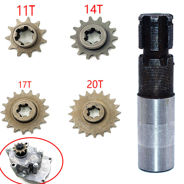 Cycling Gear Box - T8F bęben sprzęgła skrzyni biegów zębatka