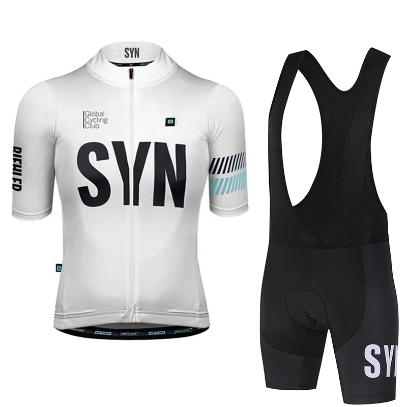 Cycling Bib Shorts - Męska koszulka rowerowa SYN na lato,