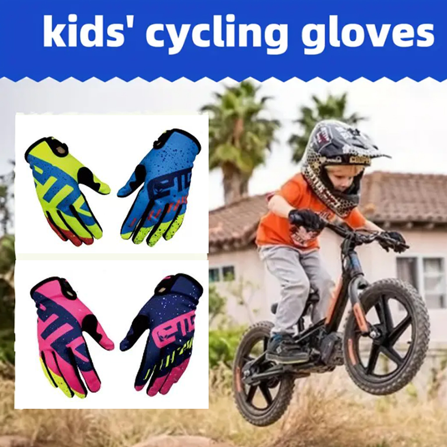 Cycling Gear Kids - Rękawice sportowe outdoorowe dla dzieci 2026,