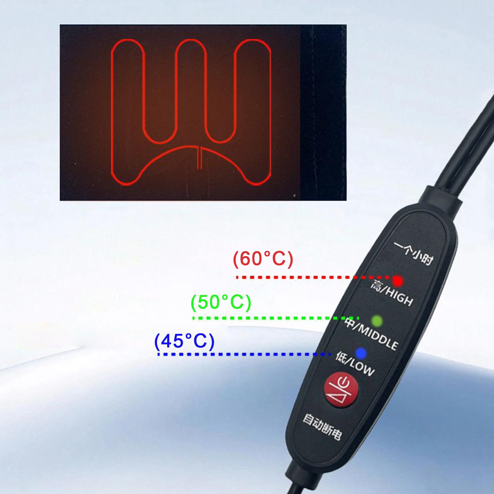 Cycling Gear Temperature - Ogrzewane uchwyty kierownicy motocyklowej 5V z