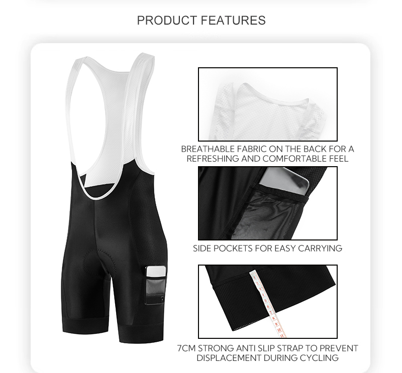 Spodenki rowerowe z szelkami m – Cycling Bib Shorts recenzja i cena