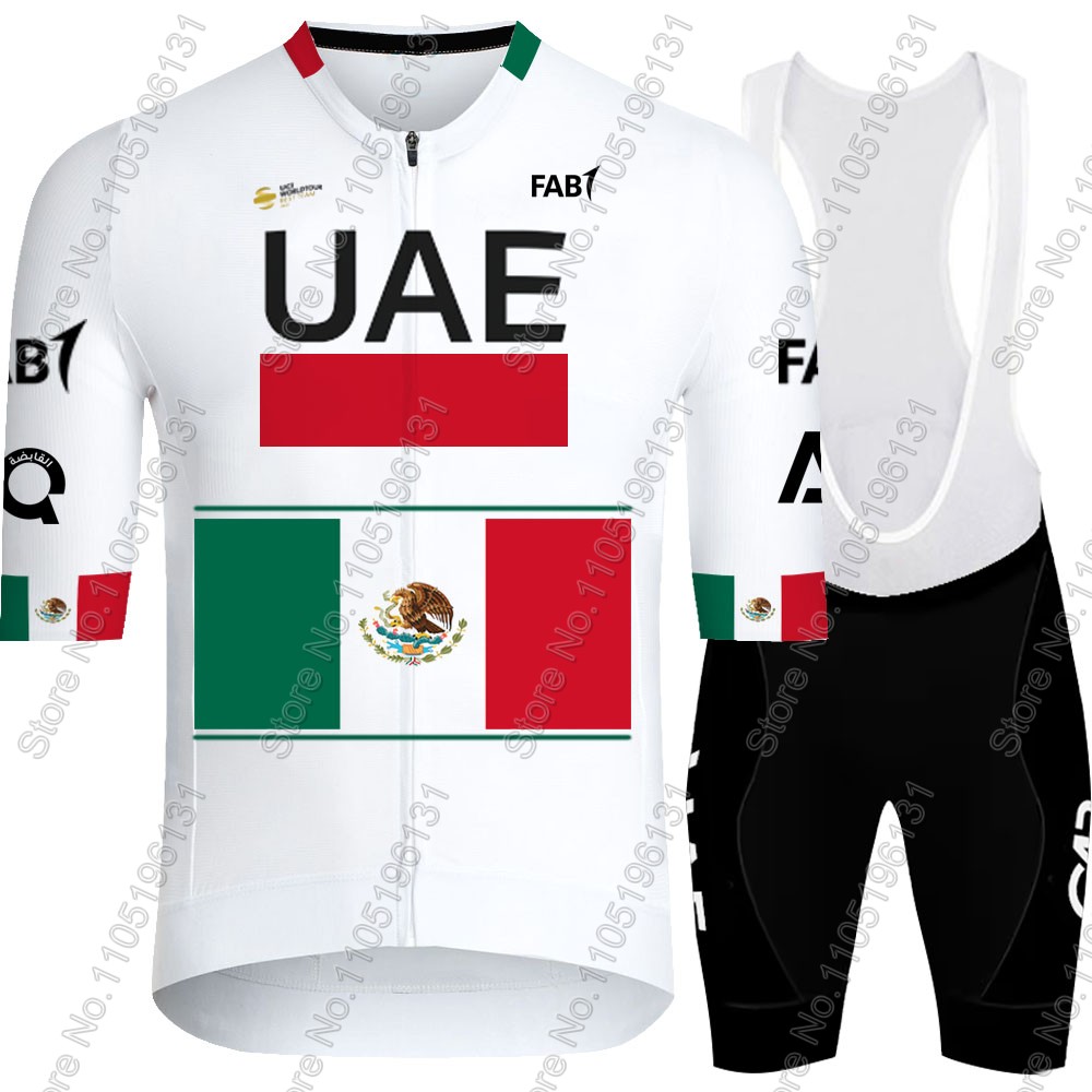 Zestaw kolarski UAE Meksyk 202 – Cycling Bib Shorts recenzja i cena