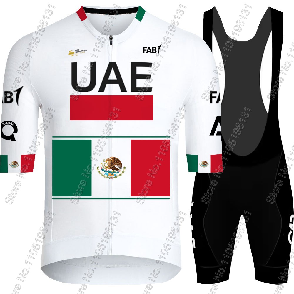 Zestaw kolarski UAE Meksyk 202 – Cycling Bib Shorts recenzja i cena