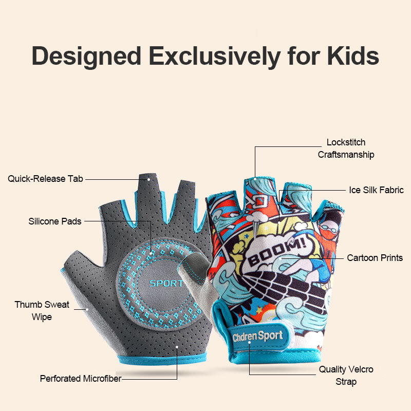 Dziecięce rękawiczki rowerowe  – Cycling Gear Kids recenzja i cena