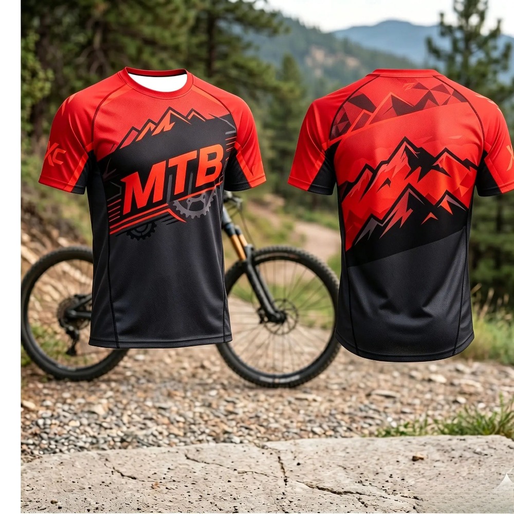 Męska koszulka rowerowa MTB z  – Xc Cycling Gear recenzja i cena