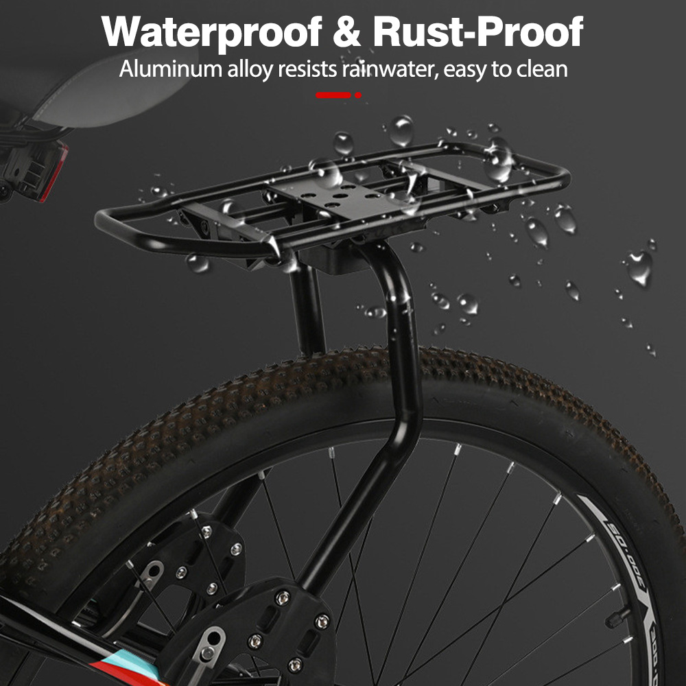 Bagażnik rowerowy, tylny uchwy – Cycling Gear Shelf recenzja i cena