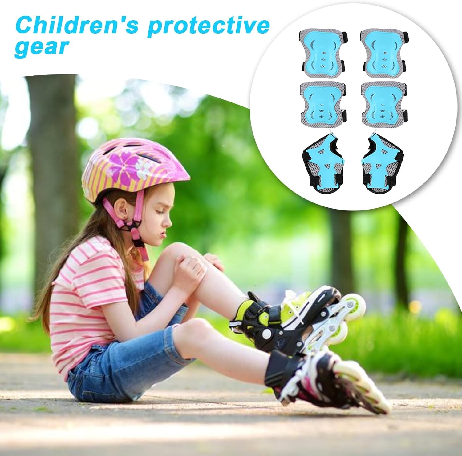 Ochraniacze na kolana i łokcie – Cycling Gear Kids recenzja i cena