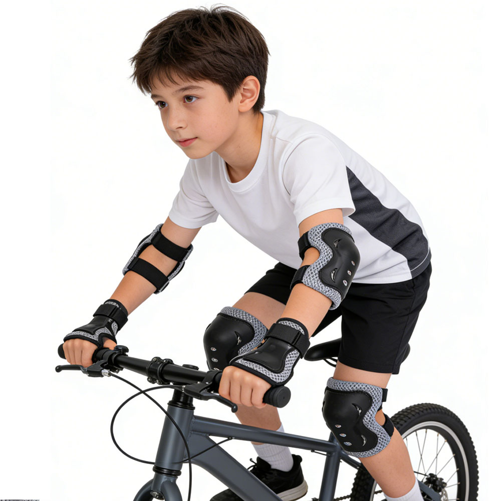 Ochraniacze na kolana i łokcie – Cycling Gear Kids recenzja i cena