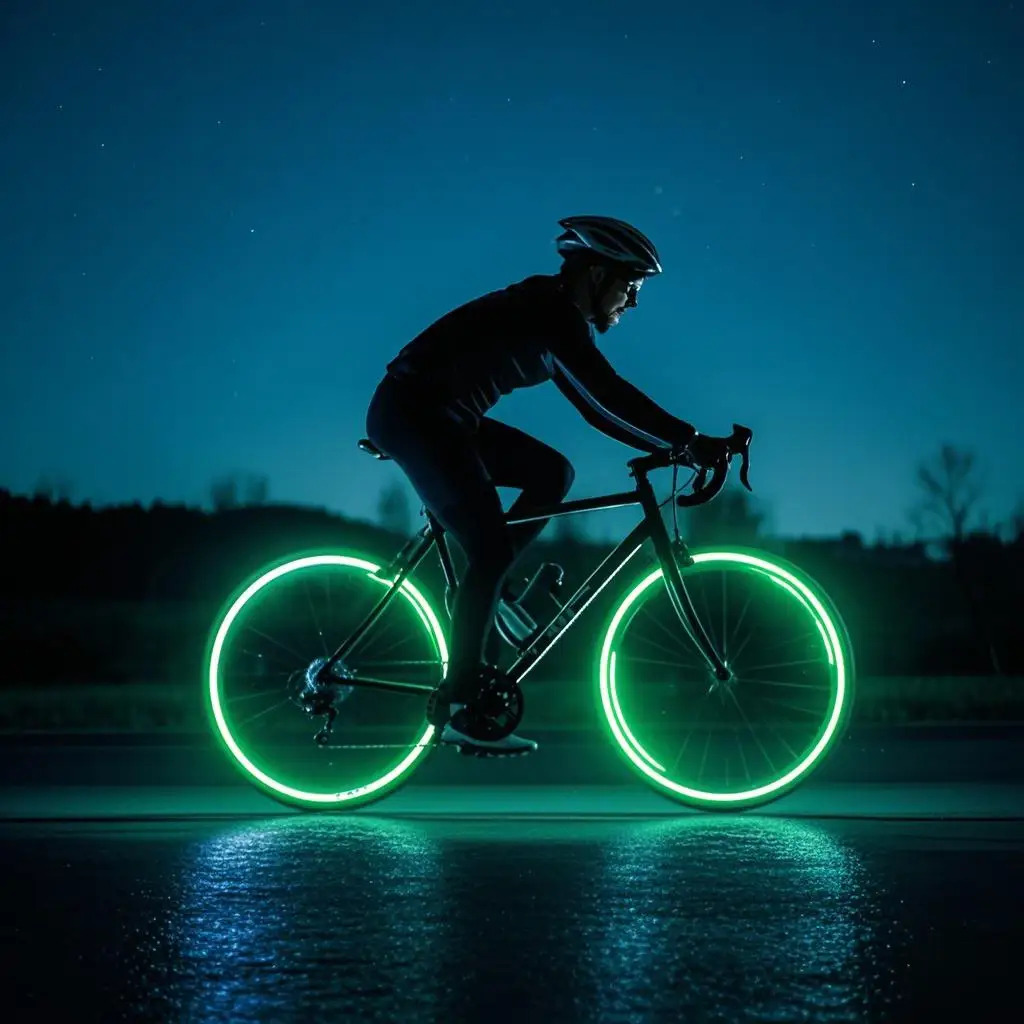 Świecące w ciemności naklejki  – Cycling Gear Stand recenzja i cena