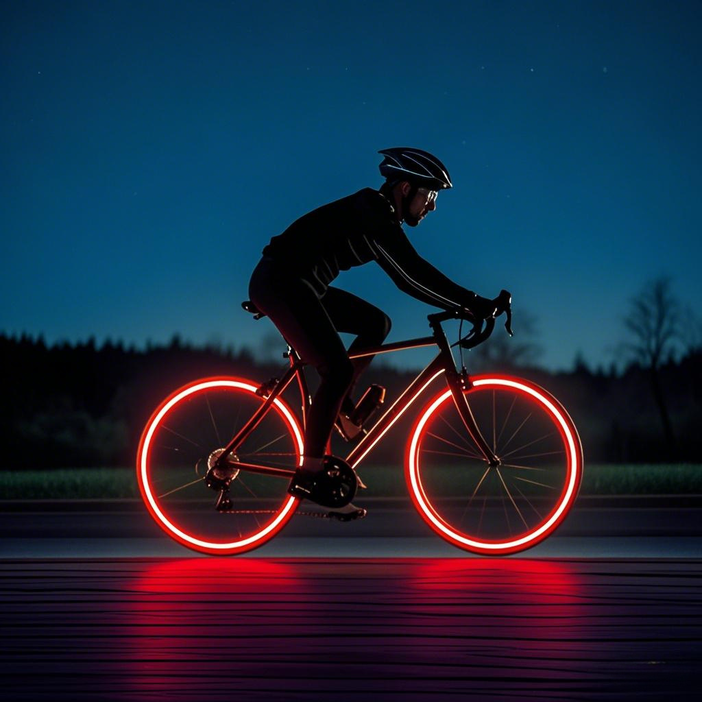 Świecące w ciemności naklejki  – Cycling Gear Stand recenzja i cena