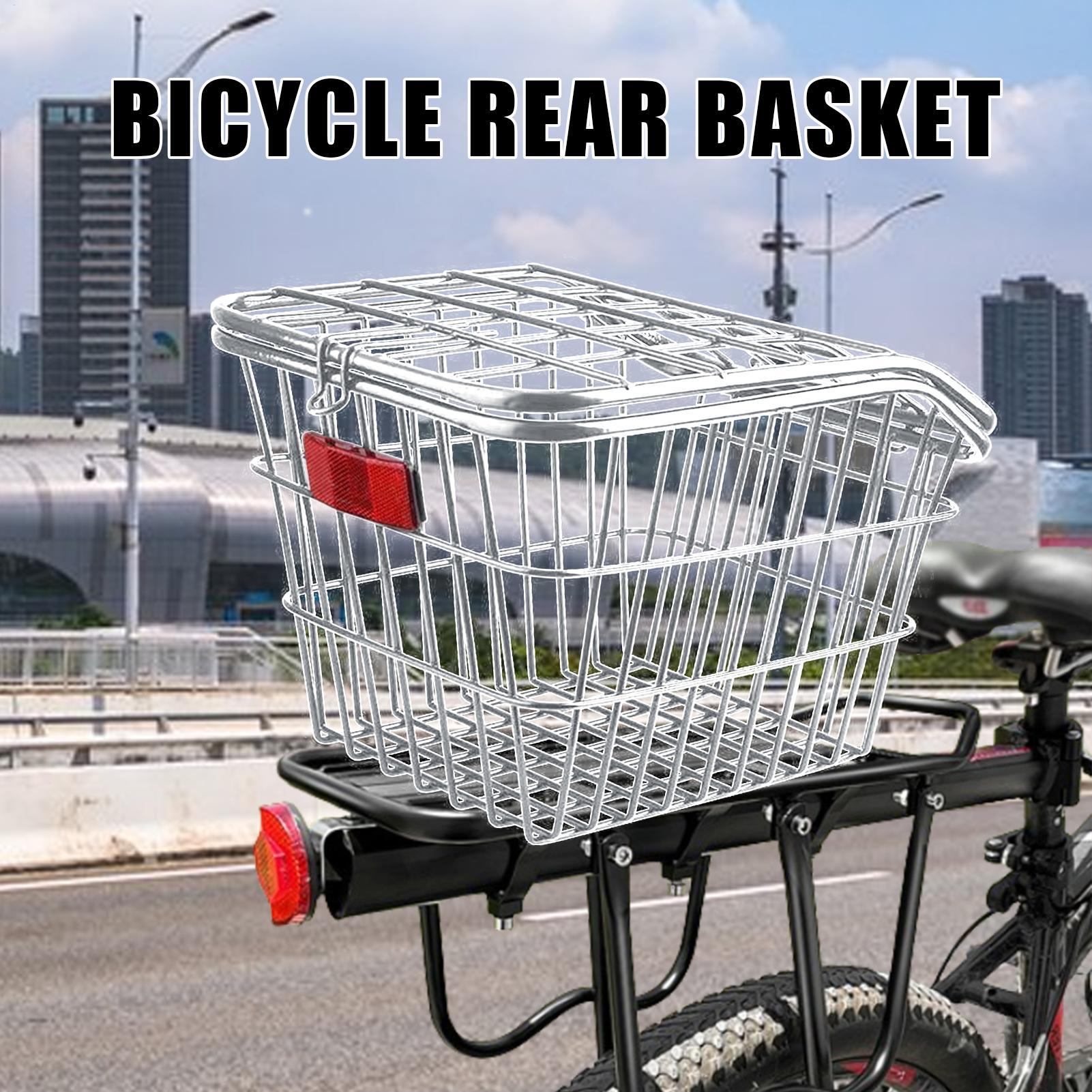 Metalowy duży koszyk rowerowy  – Cycling Gear Shelf recenzja i cena