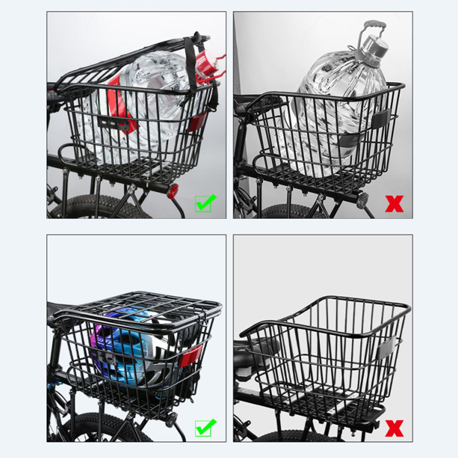 Metalowy duży koszyk rowerowy  – Cycling Gear Shelf recenzja i cena