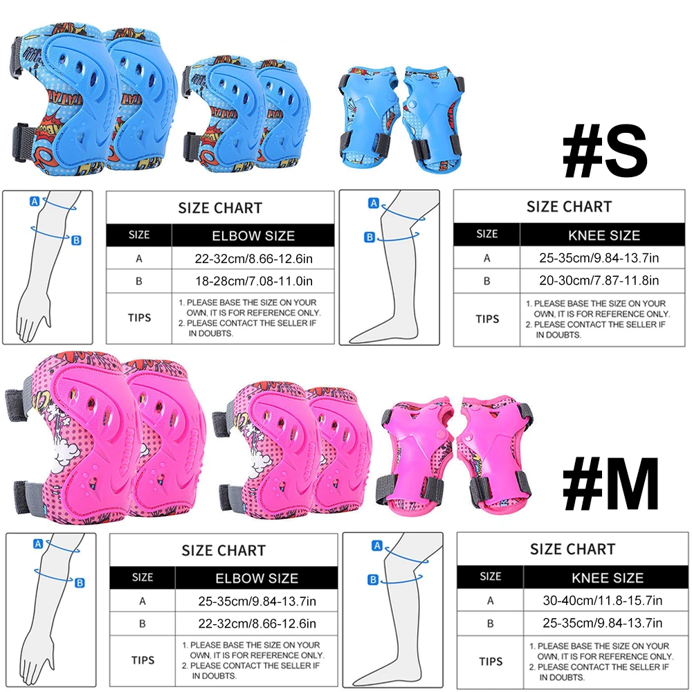 6 szt. Ochraniacze na kolana i – Cycling Gear Kids recenzja i cena