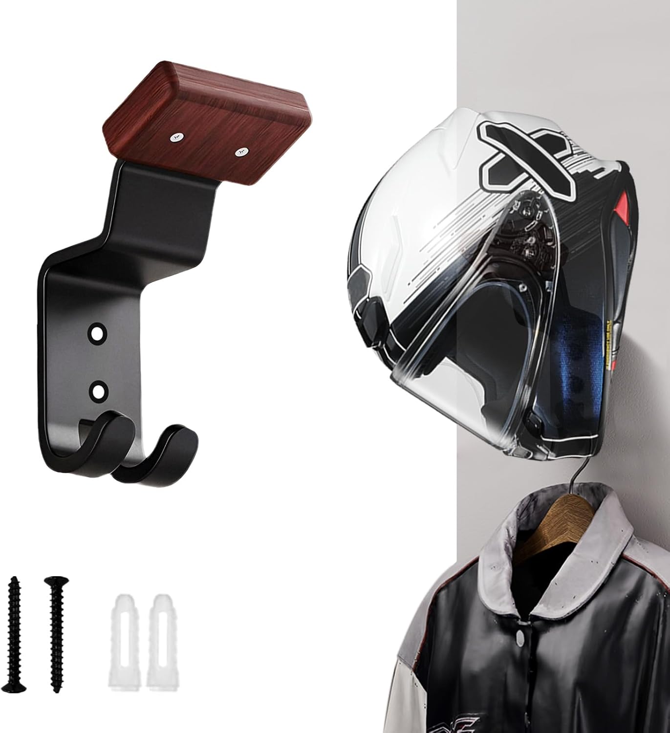 Uchwyt ścienny na kask motocyk – Cycling Gear Stand recenzja i cena