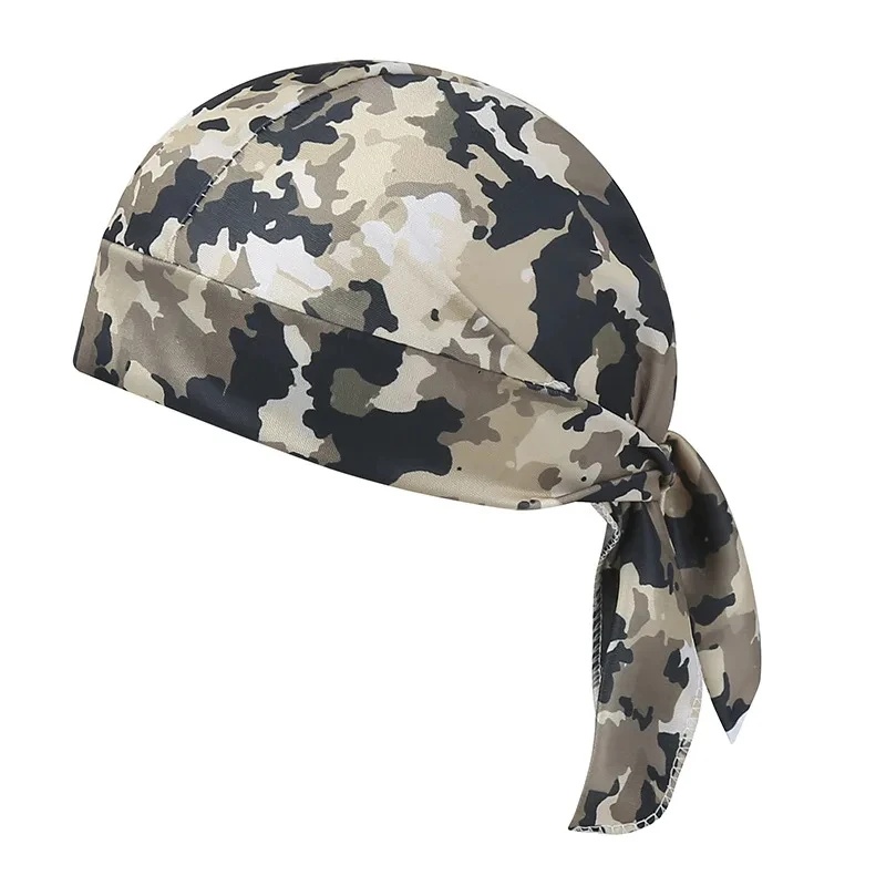 Kamuflażowa opaska na głowę, b – Cycling Headwear recenzja i cena