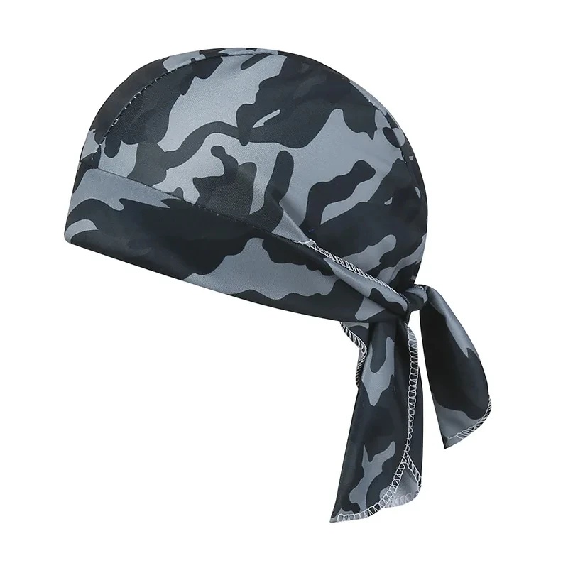 Kamuflażowa opaska na głowę, b – Cycling Headwear recenzja i cena